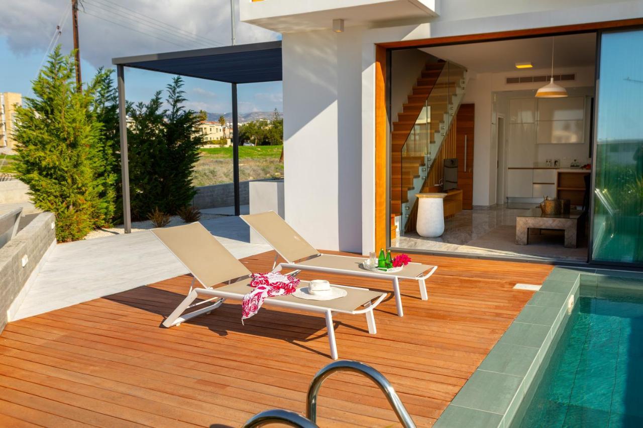 Villa Laurus 6, Walking Distance To The Beach Paphos Exterior foto